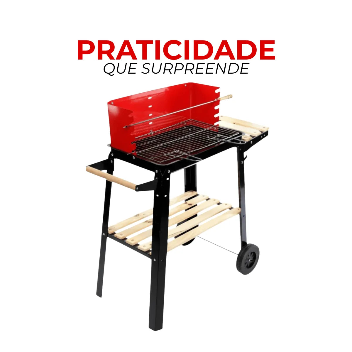 Churrasqueira Salerno - Para espetinhos móvel