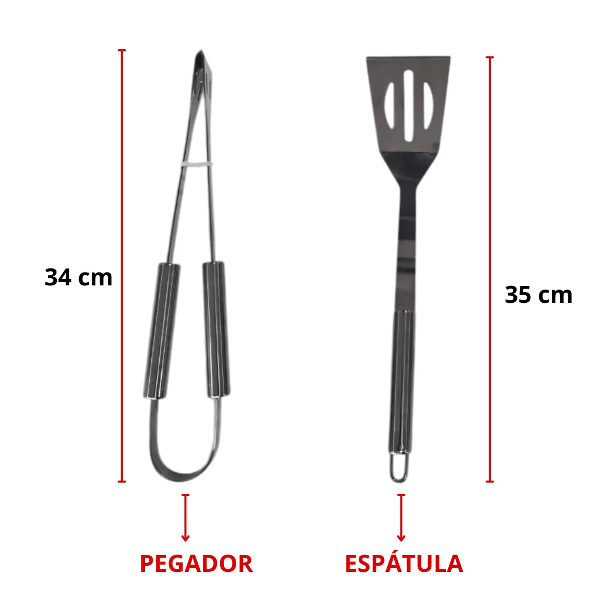 Kit Churrasco - 4 Peças