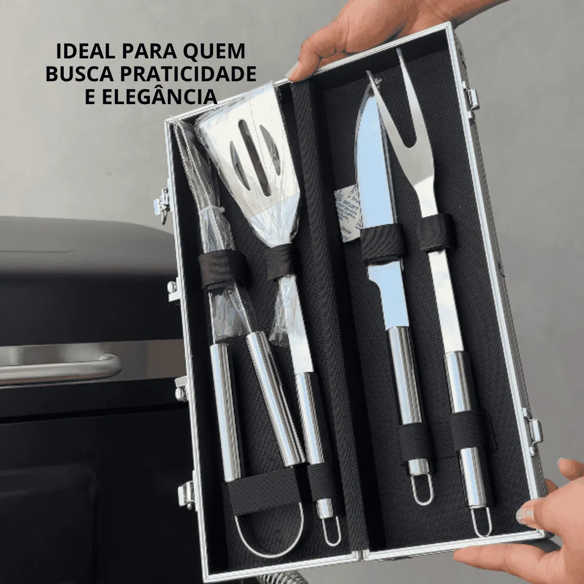 Kit Churrasco - 4 Peças